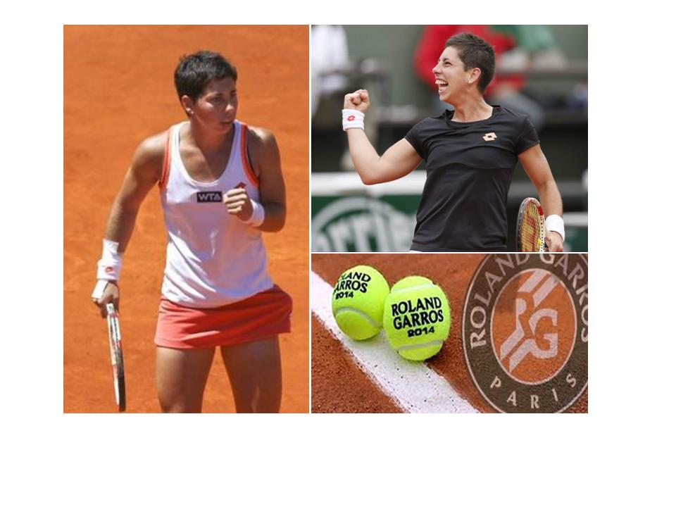 Carla Suarez, Roland Garros 2014